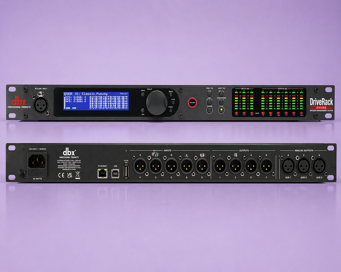 PROCESADOR DE SONIDO DBX VENUS360