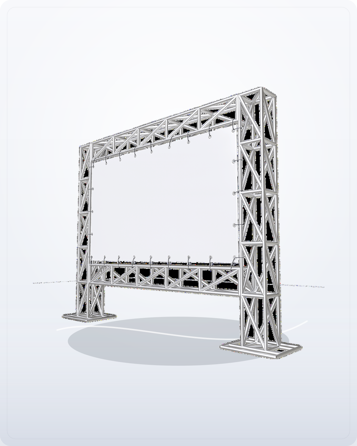 TRUSS PARA PANTALLA LED / TELÓN 6X4 1